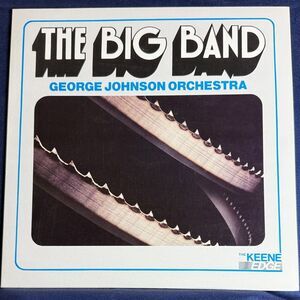 The Big Band Vinyl Record by George Johnson Orchestra - Black and White